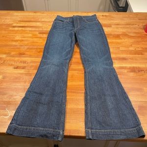 Kimes Jennifer high waist flare jean 6 by 34L